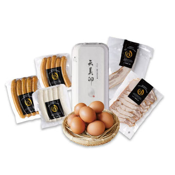 春の大江ノ郷燻製セット＜天美卵と共に＞