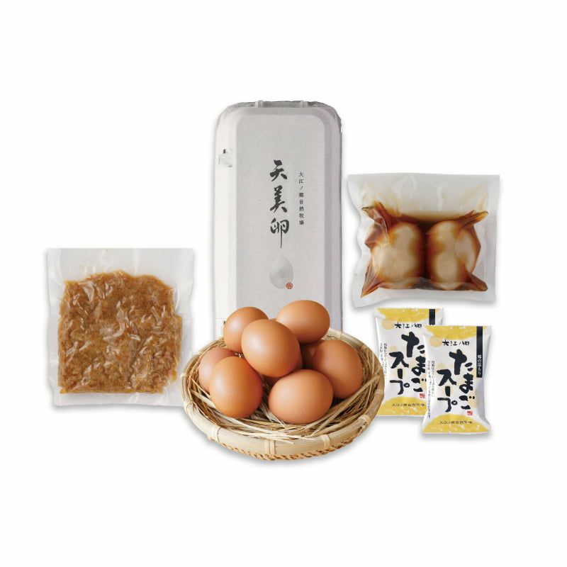 贈り物にもぴったり｜郷のおそうざいセット（天美卵と共に）｜大江ノ郷