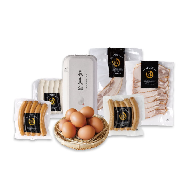 LINEやSNSで贈れる！大江ノ郷 燻製＆天美卵セット｜送料無料ギフト