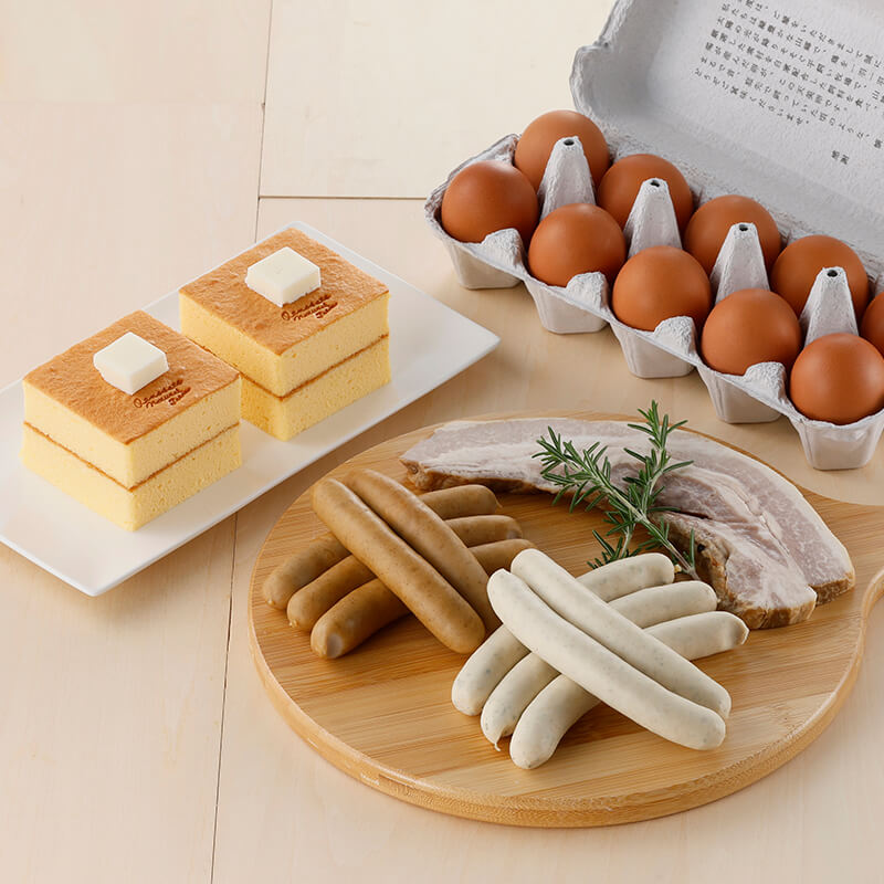 料理篭５個セット　サンプル品天然素材 元祖食品サンプル屋「卵かけご飯」