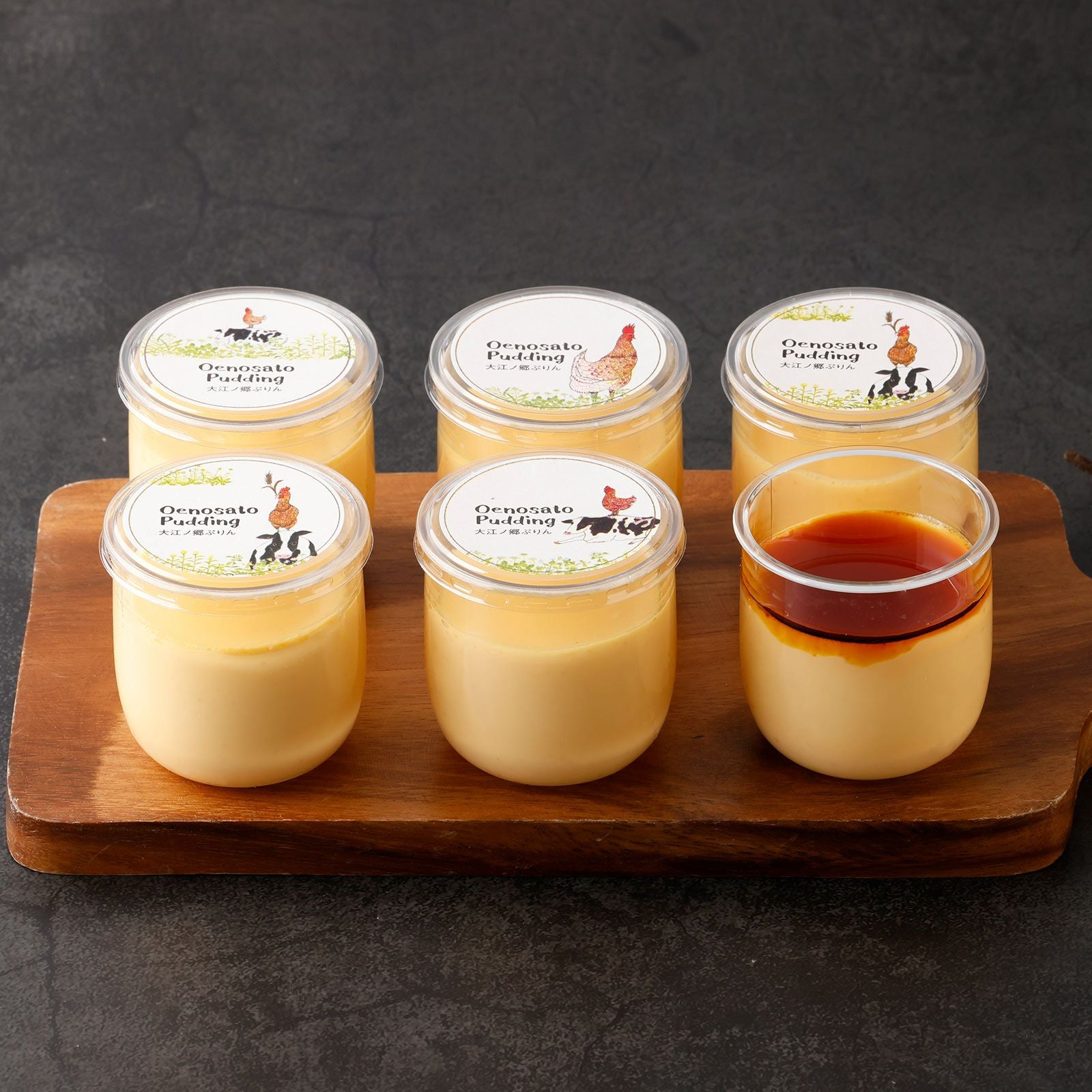 大江ノ郷ぷりん(6個入) – 大江ノ郷自然牧場e-GIFTSHOP