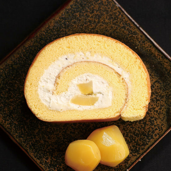 和栗もんぶらんタルトと和栗ロールセット[冷凍]