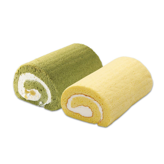 和栗抹茶ロールとコッコロールセット[冷凍]