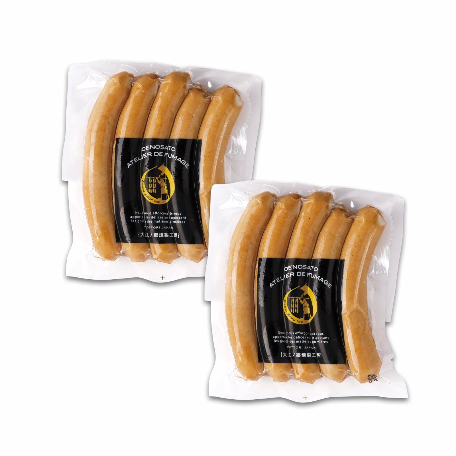 eギフトグルメ】粗挽きソーセージ(5本入・約135g)2パックセット【内祝